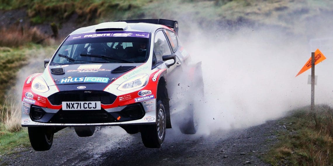 Pryce agarra oportunidade no Rally do Vale do Severn.