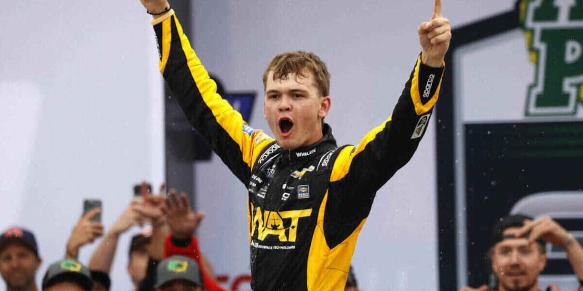 Jesse Love da RCR lembra momentos difíceis de Atlanta ao correr em Talladega.