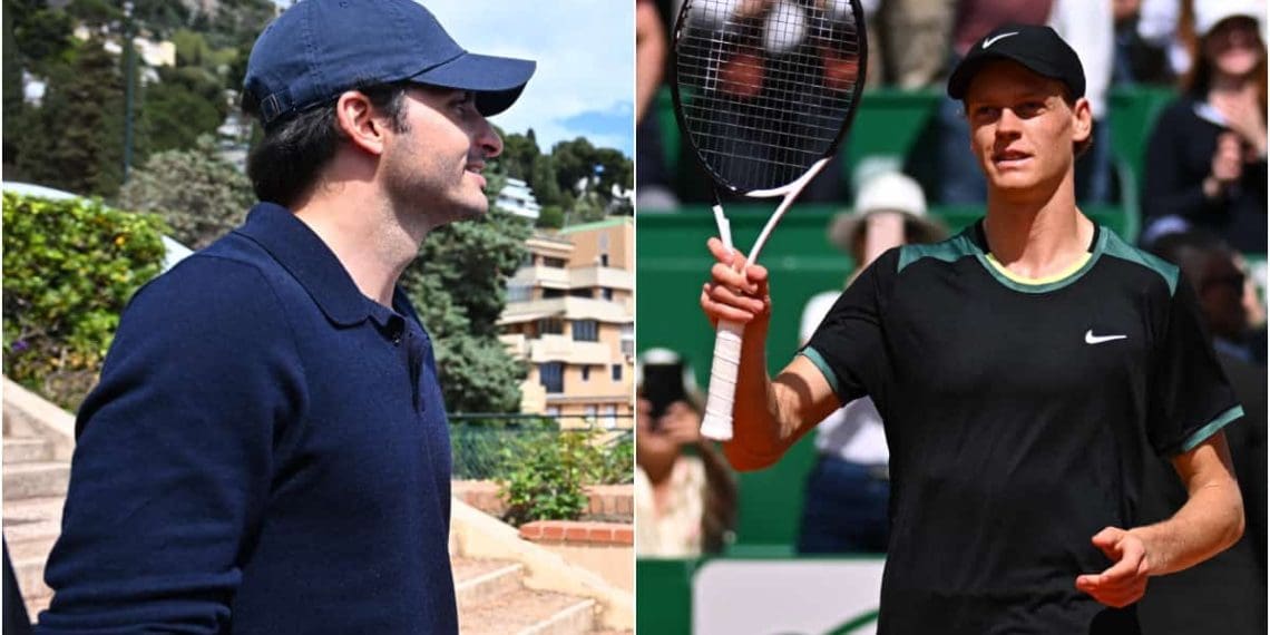 Jannik Sinner revela interesse em assistir a corridas se sua agenda permitir durante conversa com Carlos Sainz em Monte Carlo.