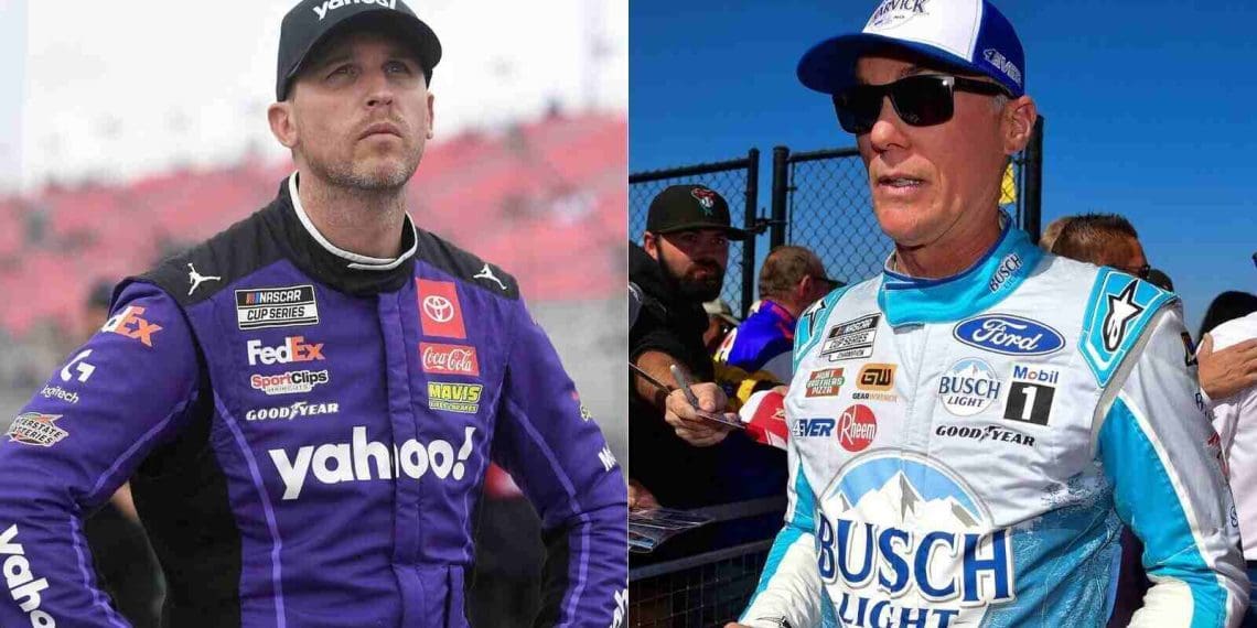 Kevin Harvick aposta em Denny Hamlin para vencer a corrida da Cup em Iowa.