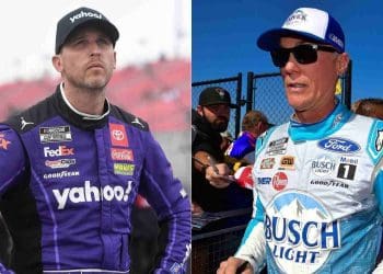Kevin Harvick aposta em Denny Hamlin para vencer a corrida da Cup em Iowa.