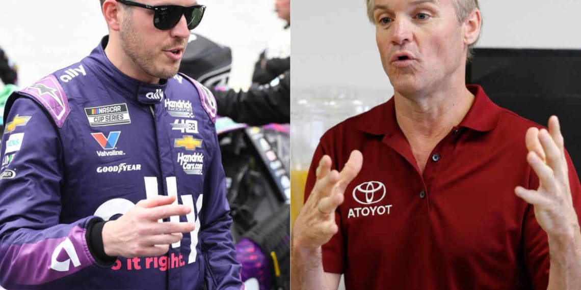 Vídeo: Kenny Wallace critica o observador de Alex Bowman por confronto intenso no rádio em Dover.