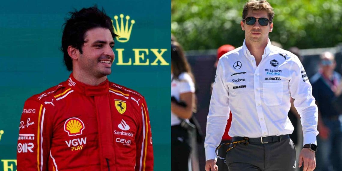 Carlos Sainz, da Ferrari, teria recebido uma proposta de contrato de quatro anos da equipe de F1 gerenciada por James Vowles.