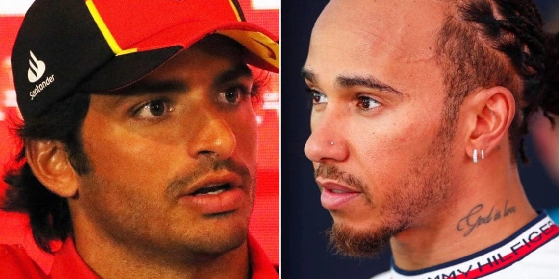 Carlos Sainz rivela dichiarazione sorprendente su come Lewis Hamilton ha contattato la Ferrari invece che il team avvicinarsi a lui.