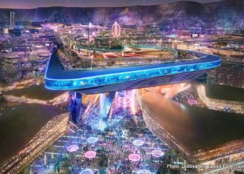 Pista de Corrida de Qiddiya City Speed Park será um circuito de corrida único no estilo Sci-Fi como nenhum outro.