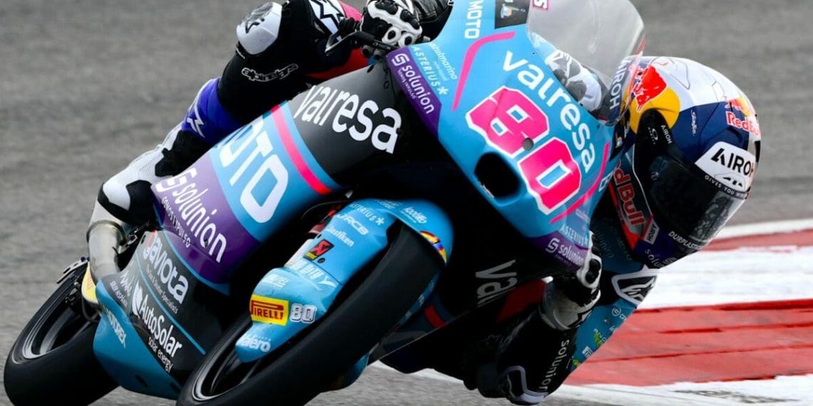 Alonso conquista vitória completa na corrida de Moto3 em COTA