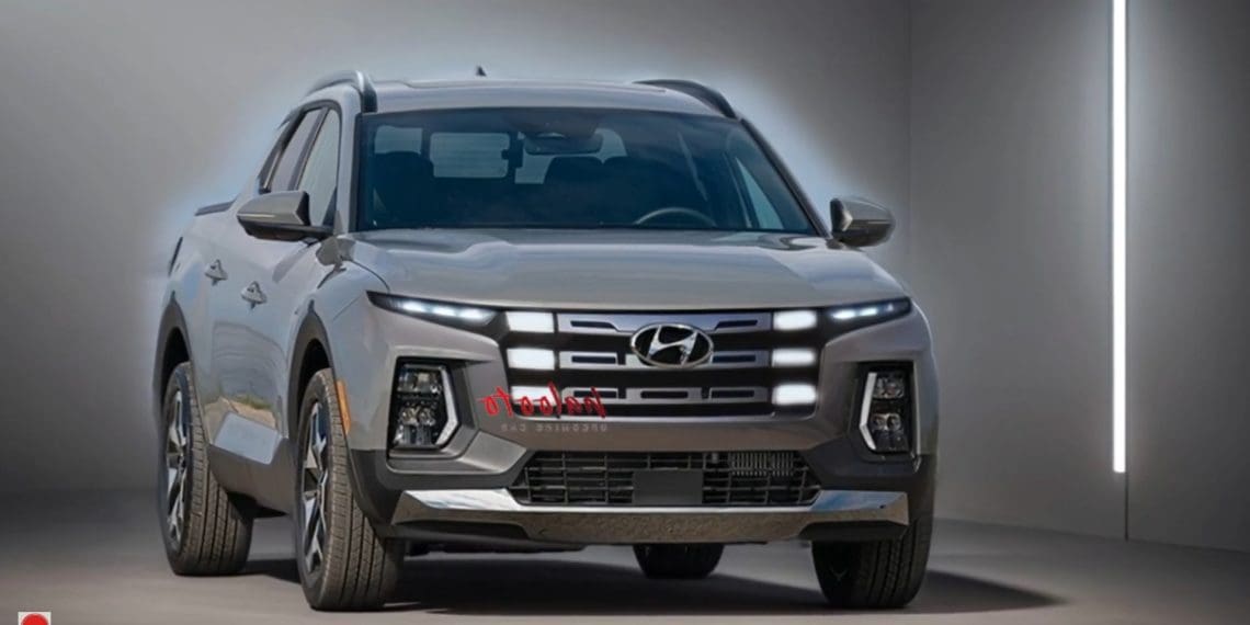 2025 Hyundai Santa Cruz Facelift Revealed in Fantasy Land