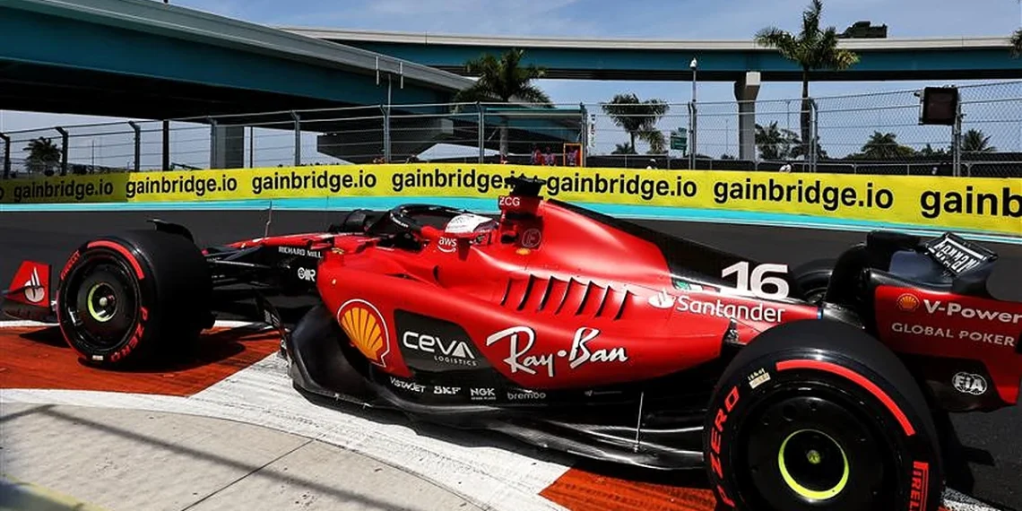 Ferrari fecha parceria importante com a Hewlett-Packard antes do Grande Prêmio de Miami.