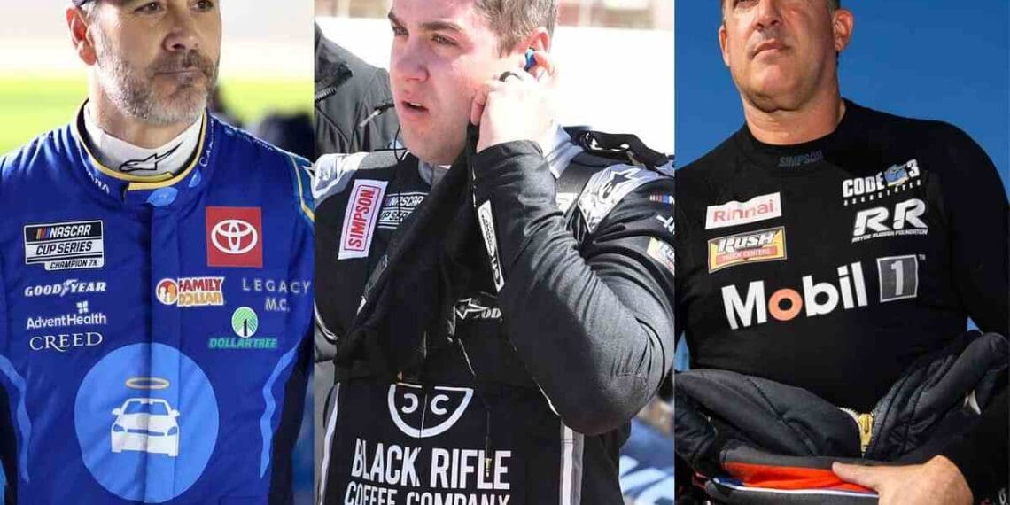 Noah Gragson explica a diferença de correr para Jimmie Johnson e Tony Stewart.