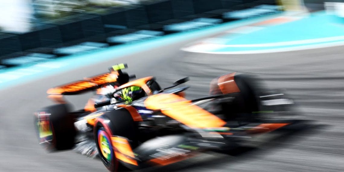 Norris adverte que Miami não conseguiu aproveitar totalmente os aprimoramentos da McLaren F1.