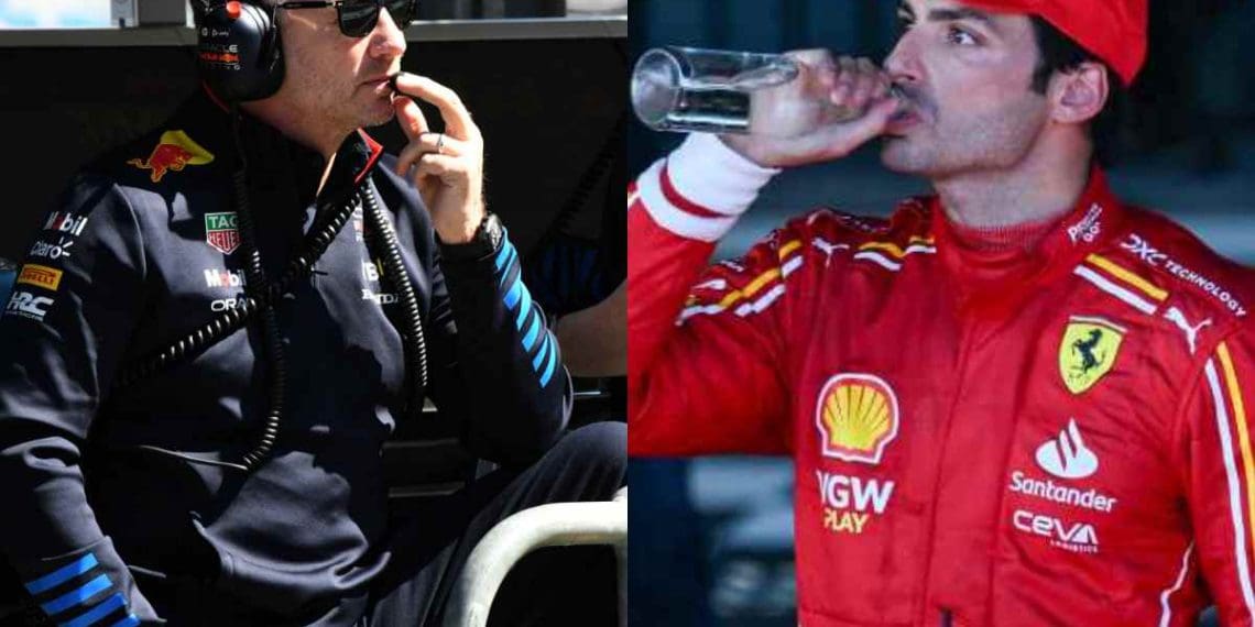 Christian Horner fala sobre o potencial retorno de Carlos Sainz à Red Bull após persuasão no GP da Austrália.