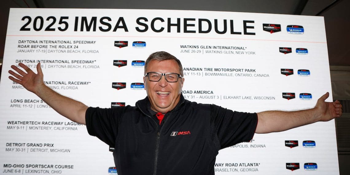 IMSA revela calendário para 2025.