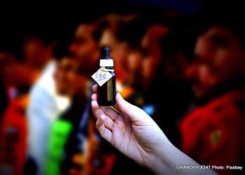 Pilotos da Fórmula 1 usam CBD para recuperação após corridas.