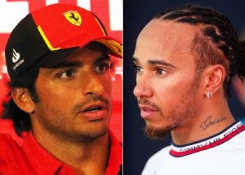 Carlos Sainz shares unexpected revelation on Lewis Hamilton contacting Ferrari instead of team initiating contact.