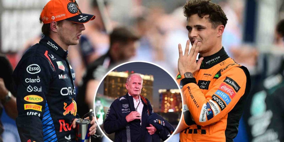 Helmut Marko acusa Max Verstappen e Lando Norris de ultrapassarem limites em batalha intensa no Grande Prêmio da Áustria.