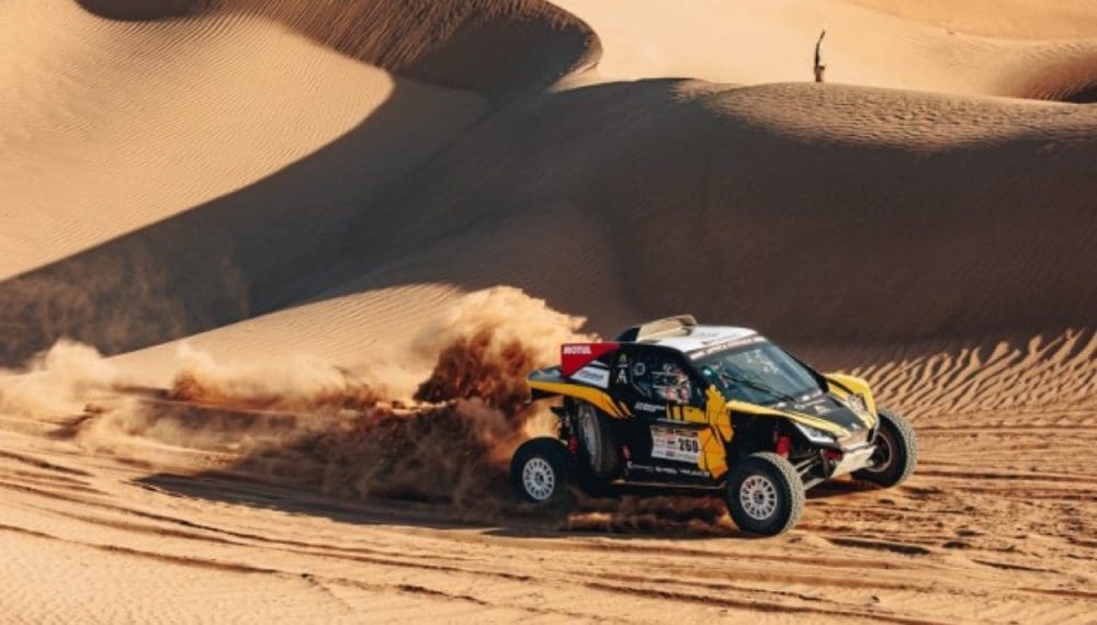 Gautier Paulin voltou a vencer na terceira etapa da Africa Eco Race