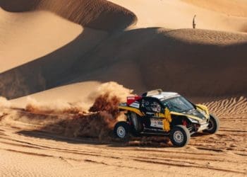 Gautier Paulin voltou a vencer na terceira etapa da Africa Eco Race