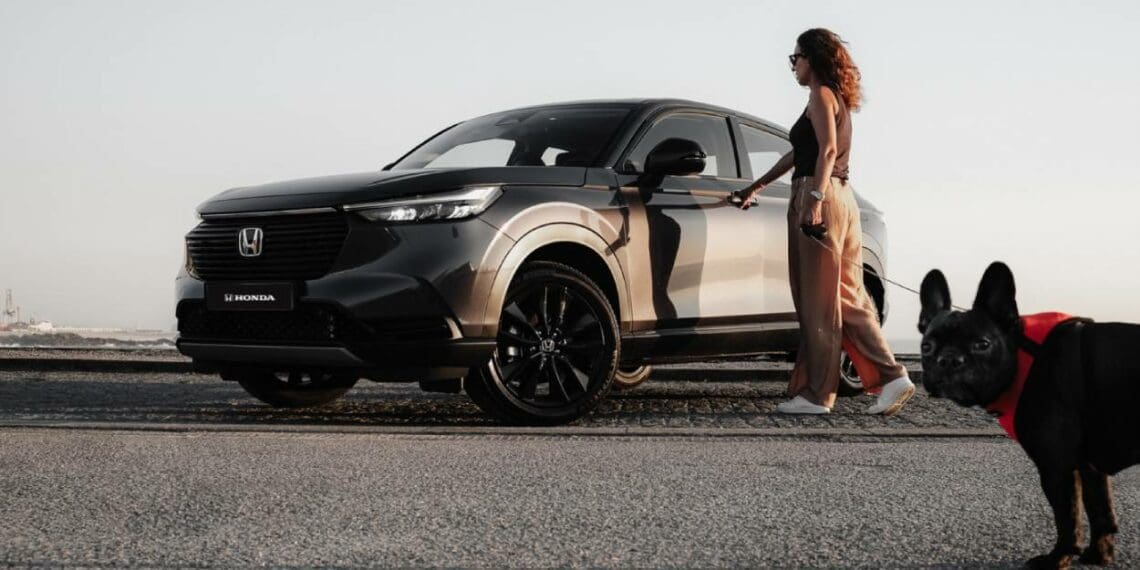 Uma questão de estilo: Honda Jazz e HR-V e: HEV Black Edition