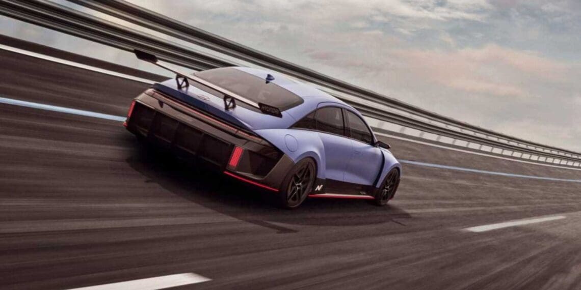 Aposta no prazer de condução: Hyundai Ioniq 6 N com mais de 650 cv e modo drift