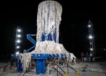 VIDEO: Inflatable Space Station Blows Up