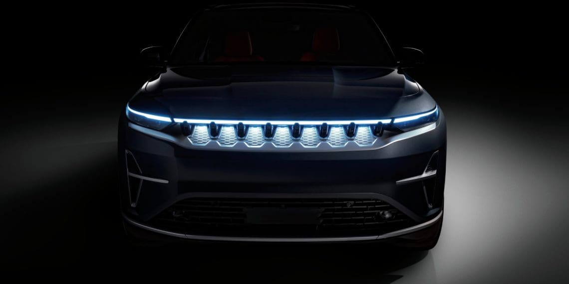 Jeep mostra a primeira imagem do elétrico Wagoneer S antes da estreia