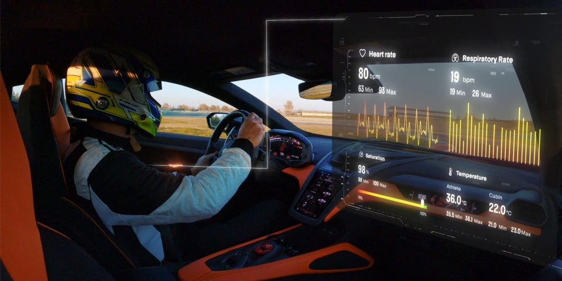Lamborghini mostra sistema de telemetria para melhorar condução em pista