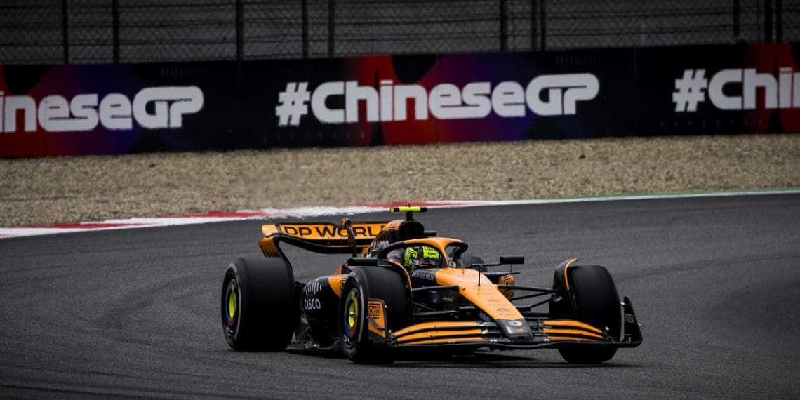 Lando Norris surpreende tudo e todos com pole position para a corrida Sprint na China