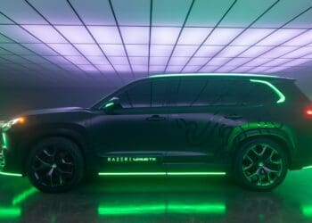 Lexus Razer TX: um SUV pensado para os jogadores de videojogos