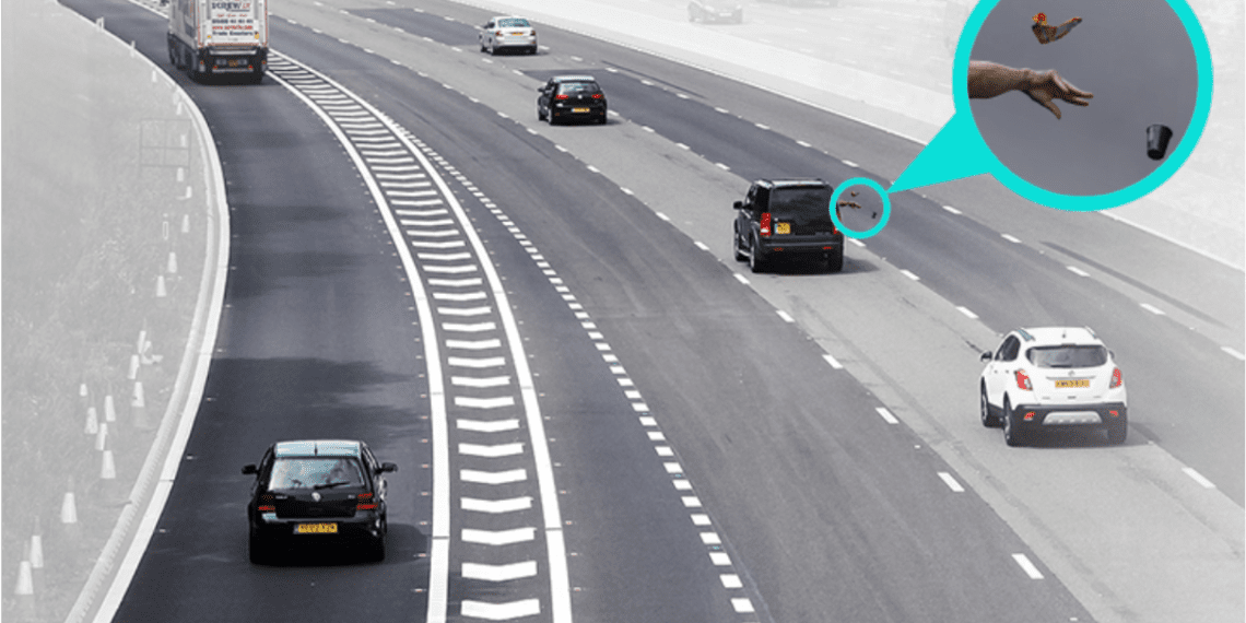 LitterCam: o radar que multa quem atira lixo pela janela do automóvel