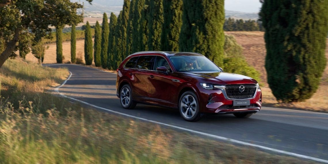 Mazda CX-80: o novo SUV topo de gama de sete lugares