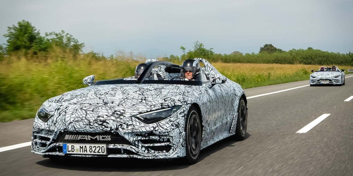 Mercedes Unleashes the Roofless Beast: The AMG PureSpeed Debuts as the First of the Mythos Lineup