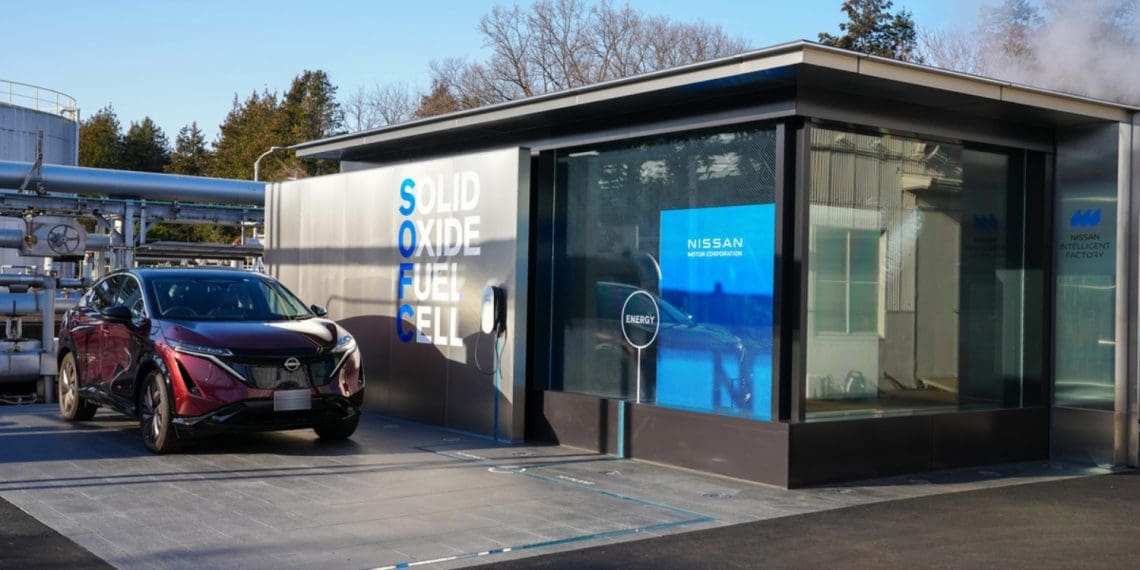 Nissan testa sistema de produção de eletricidade estacionário alimentado a bioetanol