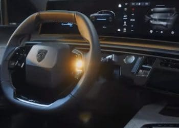 Peugeot mostra o primeiro vislumbre do interior novo 5008 totalmente elétrico