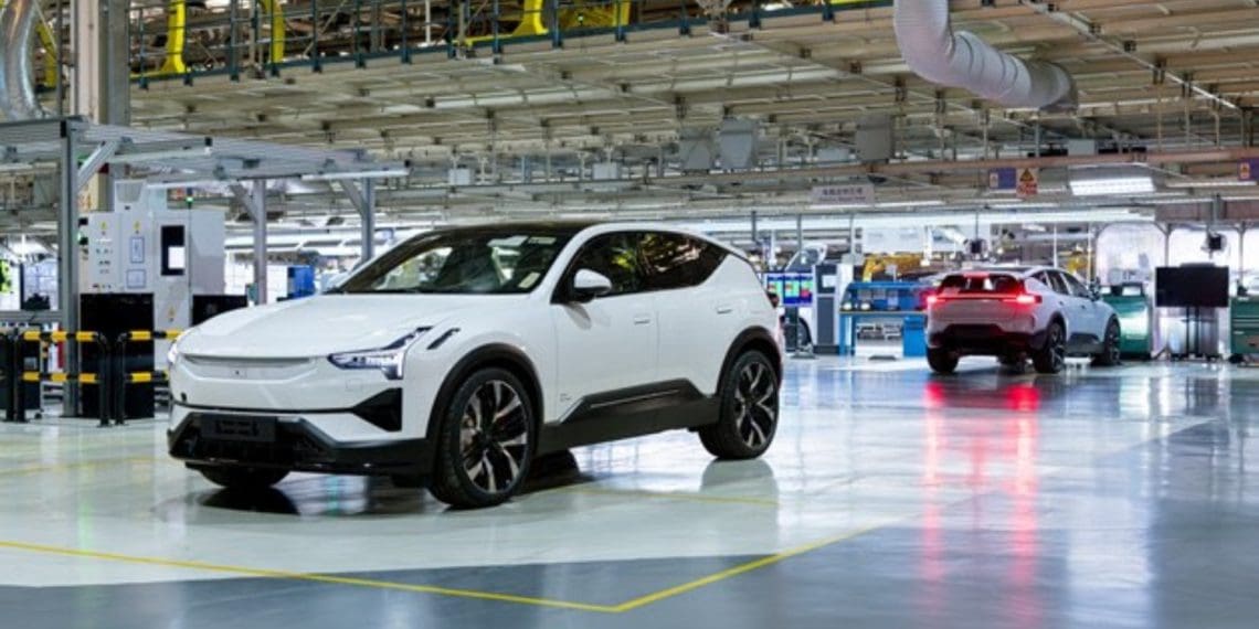 Produção do Polestar 3 arranca na China