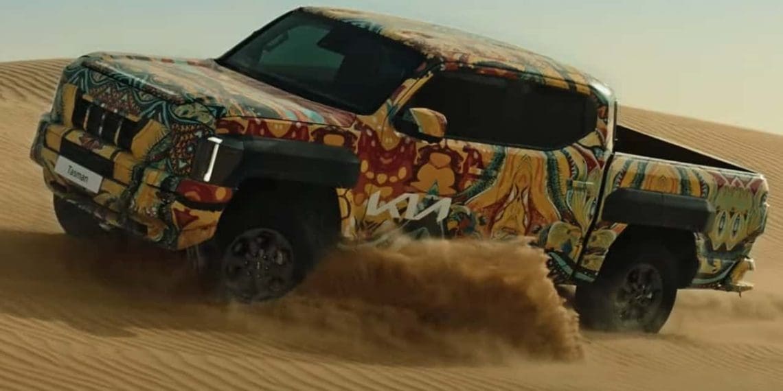 Kia Gears Up for First Pickup: Tasman Promises a Fix for its Funky Design