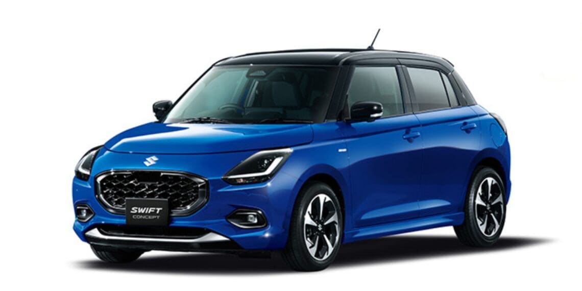 Novo Suzuki Swift revelado antes da estreia