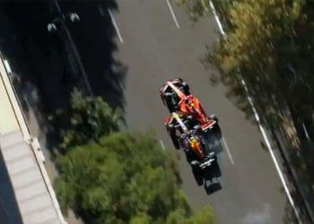 VIDEO – Sainz and Perez Collide in Dramatic Penultimate Lap Clash at Azerbaijan GP – “Is he crazy?”