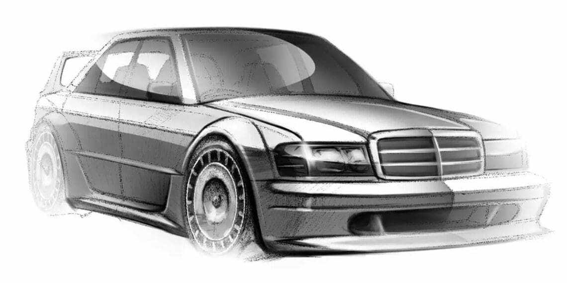 HWA prepara versão de homenagem ao Mercedes 190 E Evo II