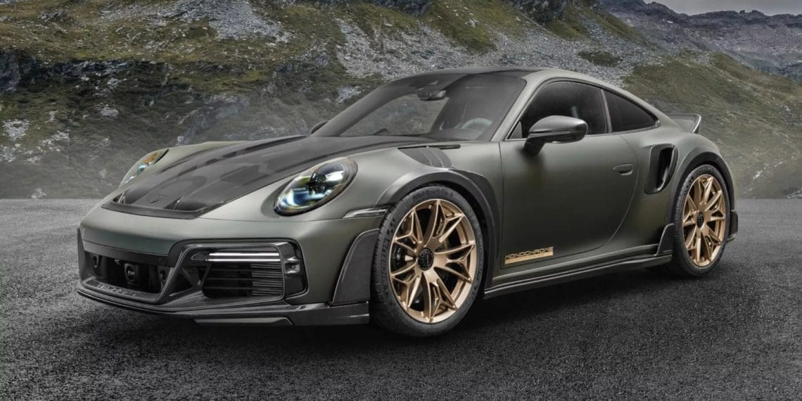 Techart apresenta o Porsche 911 Monochrome com 800 cv