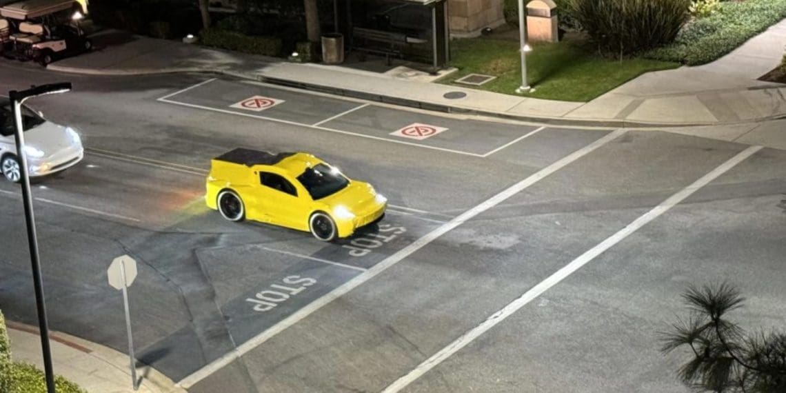 Robotáxi da Tesla “apanhado” em testes antes da estreia